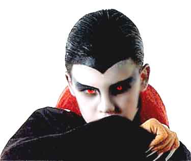 Colored Contacts for Vampire Halloween Costumes 